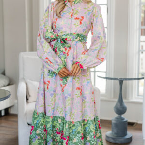 Alternative view of Kind of Perfect Pink Floral Midi Dress
