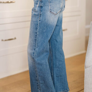 Alternative view of KanCan Willow Medium Wash High Rise 90's Flare Jeans